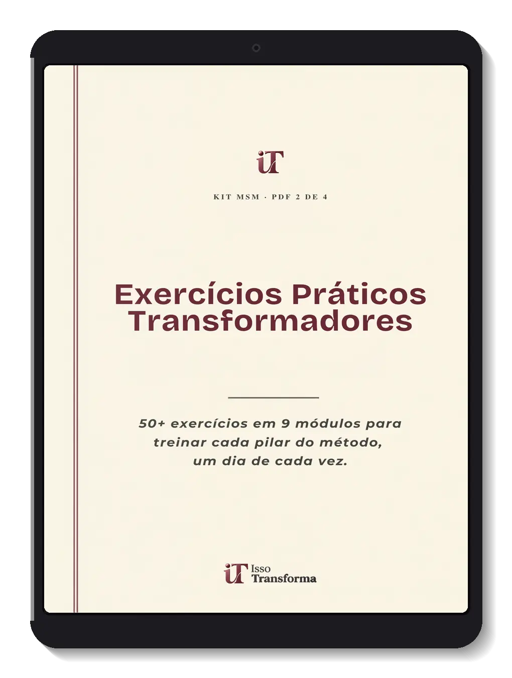Capa do PDF Exercícios Práticos Transformadores com mais de 50 exercícios em 9 módulos